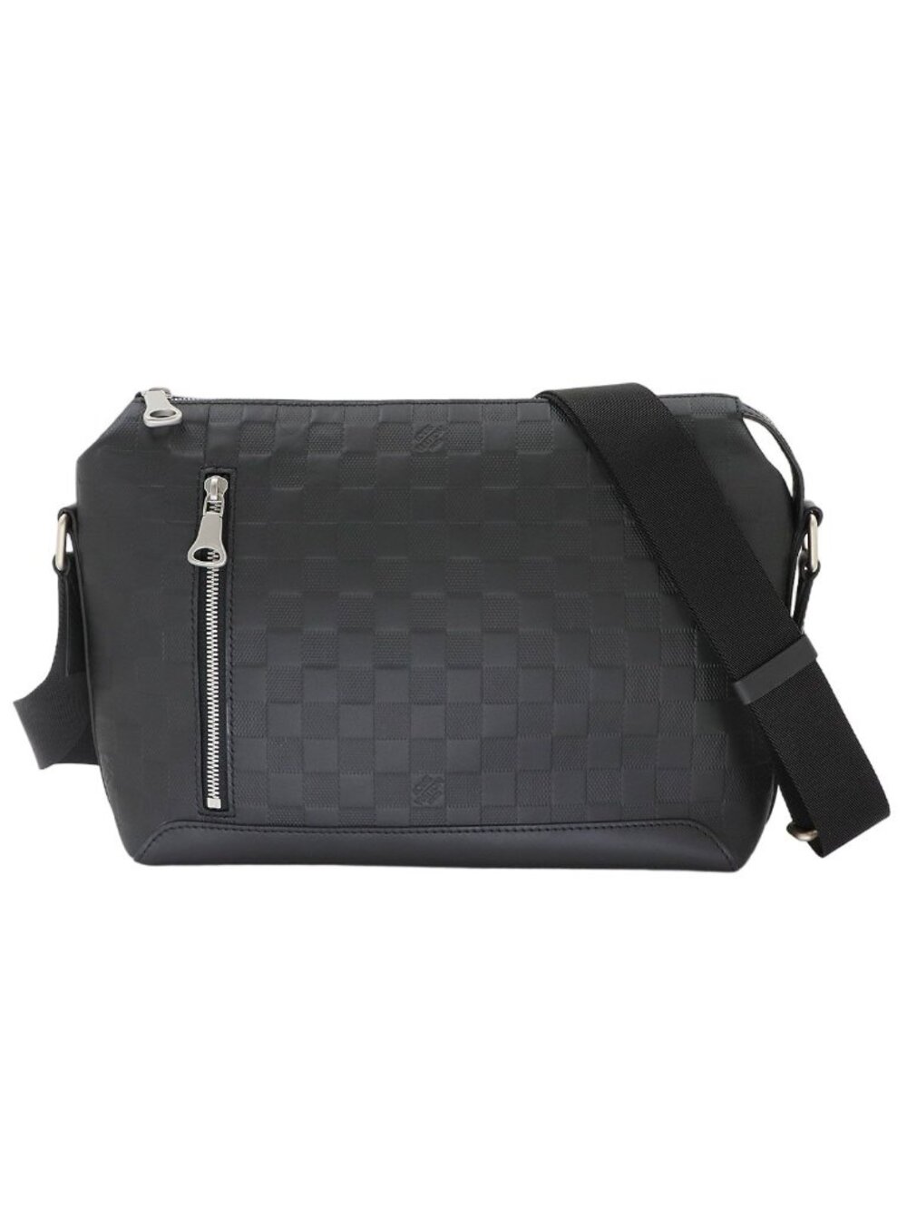 Louis Vuitton Damier Infini Discovery Messenger PM Shoulder Bag Leather Onyx